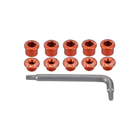 Kettenblattschrauben 1-Fach orange
